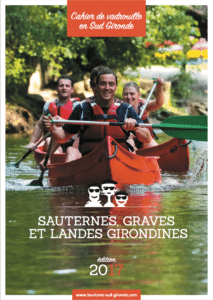 Cahier de vadrouille - Brochure touristique de l'office de tourisme Sauternes Graves Landes Girondines
